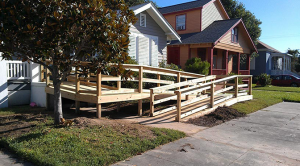 ADA-compliant ramp